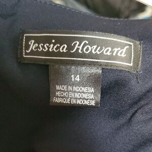 Jessica Howard Women's High Low Dress - Navy